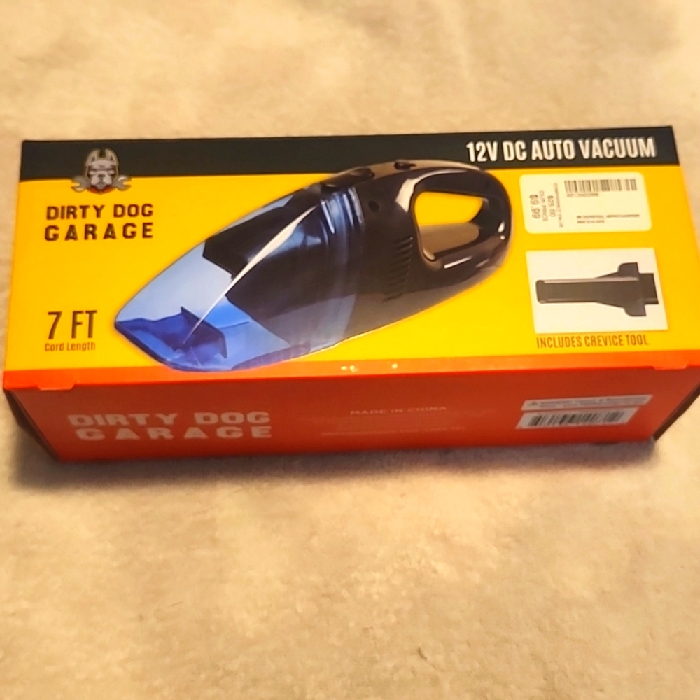 Dirty Dog Garage Auto Vac NWT